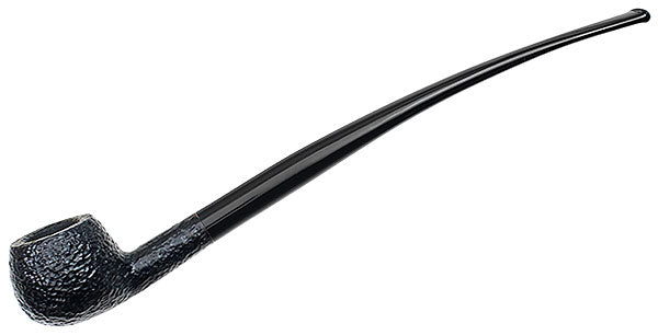 Savinelli Pipes Churchwarden Churchwarden Black Rusticated (313)