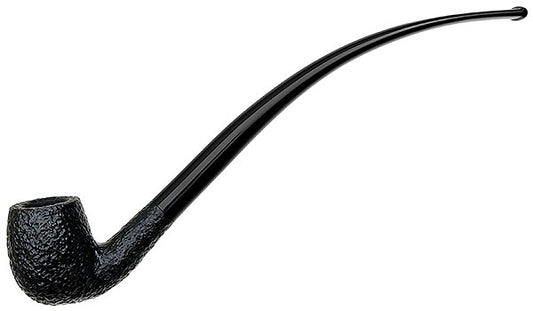 Savinelli Pipes Churchwarden Churchwarden Black Rusticated (601)