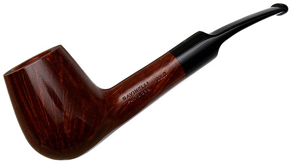 Savinelli Pipes Punto Oro Punto Oro Gold Smooth (144 KS) (6mm)