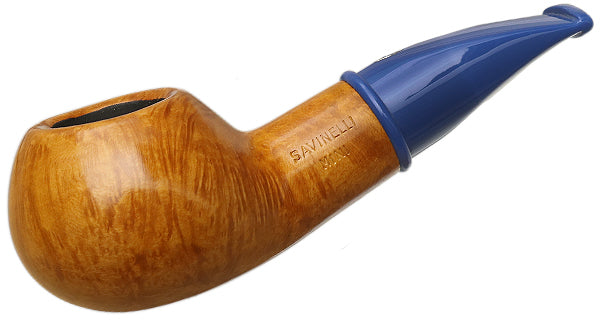 Savinelli Pipes Mini Mini Smooth Blue Stem (321) (6mm)