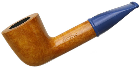 Savinelli Pipes Mini Mini Smooth Blue Stem (409) (6mm)