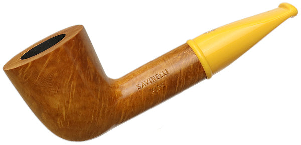 Savinelli Pipes Mini Mini Smooth Yellow Stem (409) (6mm)