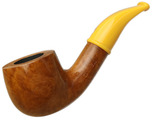 Savinelli Pipes Mini Mini Smooth Yellow Stem (601) (6mm)