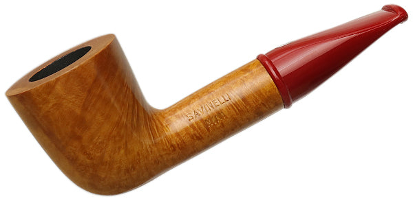 Savinelli Pipes Mini Mini Smooth Red Stem (409) (6mm)