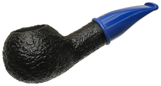 Savinelli Pipes Mini Mini Rusticated Blue Stem (321) (6mm)