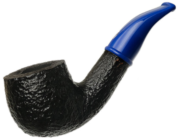 Savinelli Pipes Mini Mini Rusticated Blue Stem (601) (6mm)