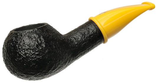 Savinelli Pipes Mini Mini Rusticated Yellow Stem (321) (6mm)