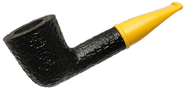 Savinelli Pipes Mini Mini Rusticated Yellow Stem (409) (6mm)