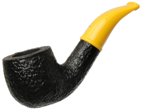 Savinelli Pipes Mini Mini Rusticated Yellow Stem (601) (6mm)