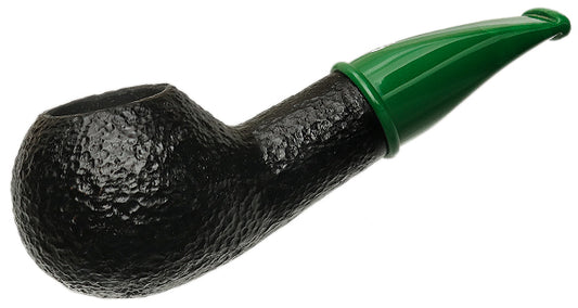 Savinelli Pipes Mini Mini Rusticated Green Stem (321) (6mm)