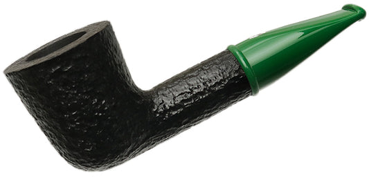 Savinelli Pipes Mini Mini Rusticated Green Stem (409) (6mm)