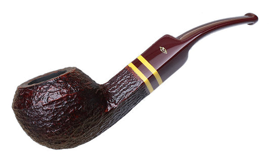 Savinelli Pipes Regimental Regimental Rusticated Brown (624 KS) (6mm)