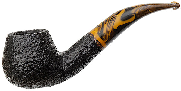 Savinelli Pipes Tigre Tigre Rusticated Black (645 KS) (6mm)