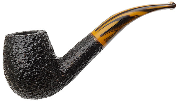 Savinelli Pipes Tigre Tigre Rusticated Black (670 KS) (6mm)