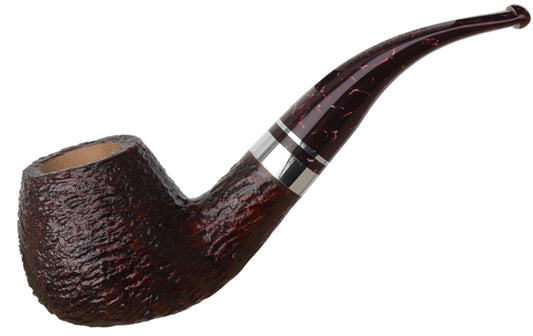 Savinelli Pipes Bacco Bacco Rusticated Dark Brown (645 KS) (6mm)