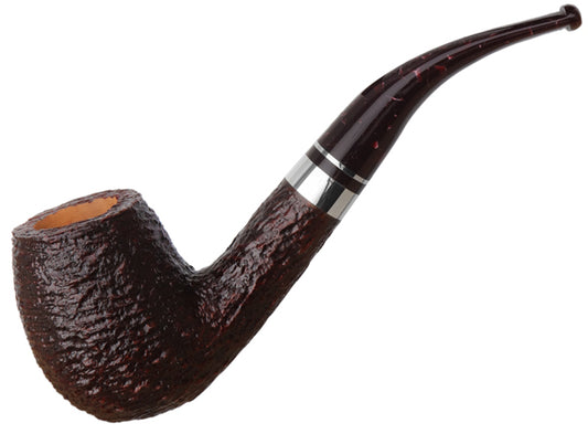 Savinelli Pipes Bacco Bacco Rusticated Dark Brown (670 KS) (6mm)