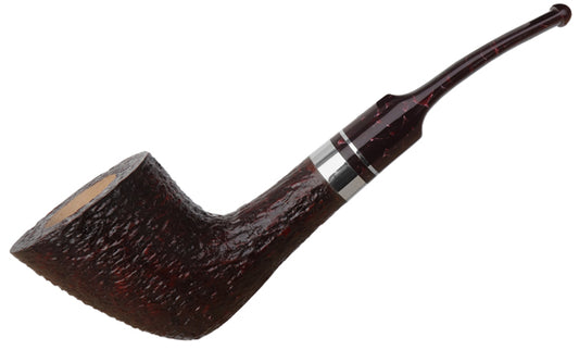 Savinelli Pipes Bacco Bacco Rusticated Dark Brown (904 KS) (6mm)