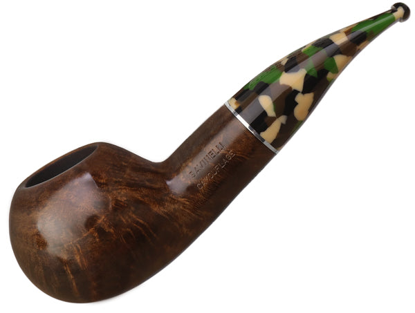 Savinelli Pipes Camouflage Camouflage Smooth Dark Brown (320 KS) (6mm)