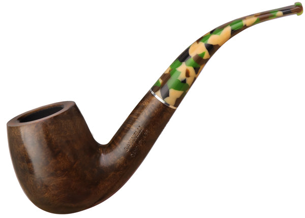 Savinelli Pipes Camouflage Camouflage Smooth Dark Brown (606 KS) (6mm)