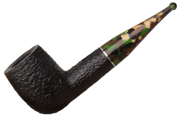 Savinelli Pipes Camouflage Camouflage Rusticated Black (101) (6mm)