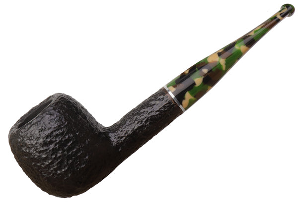 Savinelli Pipes Camouflage Camouflage Rusticated Black (207) (6mm)