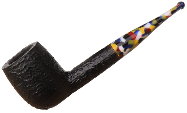 Savinelli Pipes Arlecchino Arlecchino Rusticated Black (111 KS) (6mm)