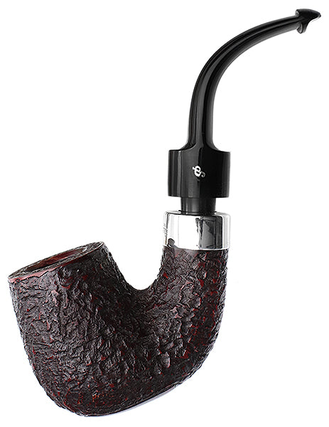 Peterson Pipes House Pipe House Pipe Sandblasted Bent P-Lip