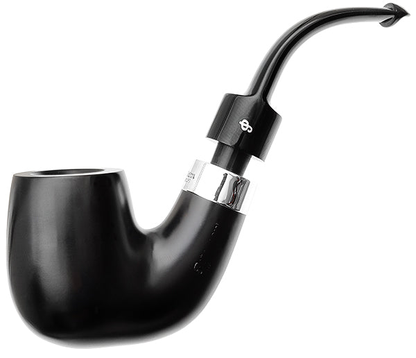 Peterson Pipes House Pipe House Pipe Ebony Bent P-Lip