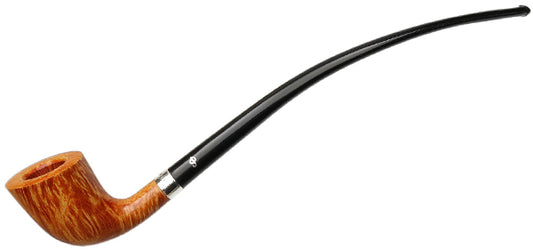 Peterson Pipes Churchwarden Churchwarden Natural Silver Mounted (D6) Fishtail