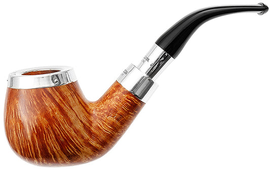 Peterson Pipes Natural Spigot with Silver Cap (68) Fishtail