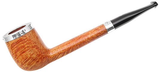 Peterson Pipes Silver Cap Silver Cap Natural Smooth (264) Fishtail