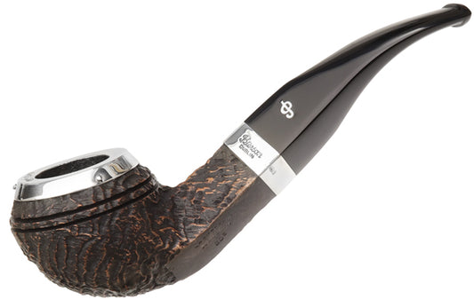 Peterson Pipes Silver Cap Silver Cap Sandblasted (80s) Fishtail