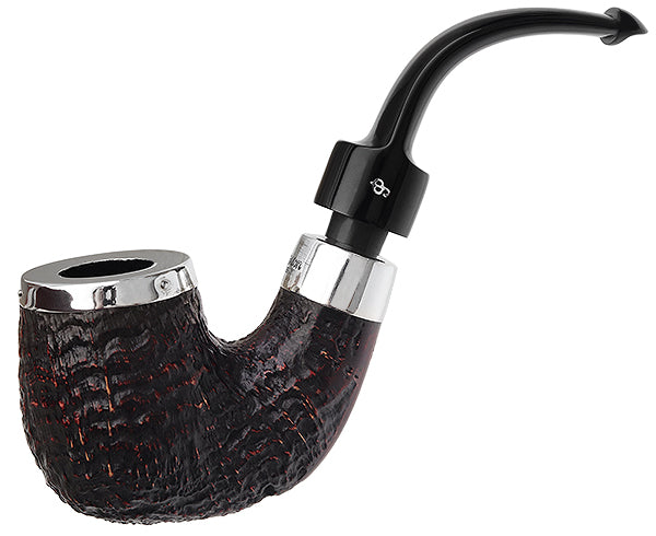 Peterson Pipes PSB House Pipe PSB Silver Cap Bent P-Lip