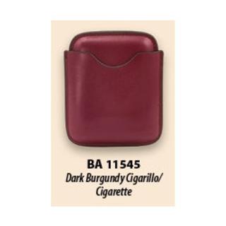 CASTLEFORD CIGARILLO/CIGT CASE LEATHER BURGUNDY