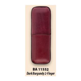 CASTLEFORD CIGAR2 LEATHER CASE BURGUNDY