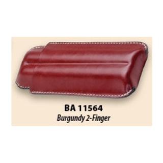 CASTLEFORD CIGAR2 LEATHER CASE BURGUNDY