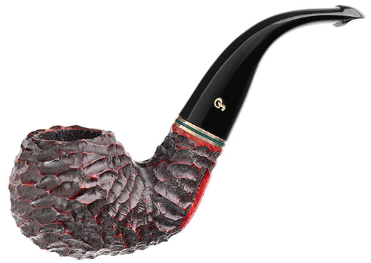 Peterson Pipes Emerald Rusticated (XL02) P-Lip