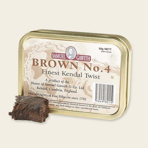 Samuel Gawith Brown No. 4 Finest Kendal Twist 50g